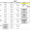 Summer Camp Example Calendar of Events | Blooming Hearts Child ...